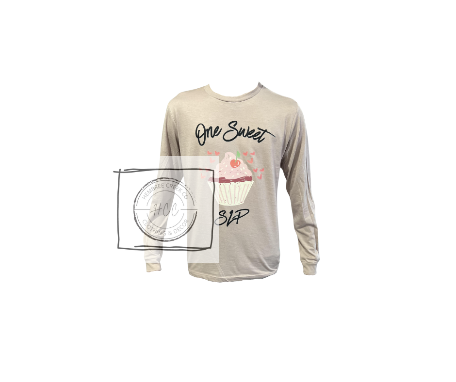 Therapy: One Sweet SLP Long Sleeve T-Shirt